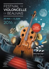 Soirée de Lancement Festival de Violoncelle de Beauvais 2016. Le mercredi 9 mars 2016 à Beauvais. Oise.  18H30